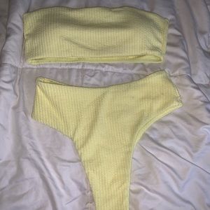 Two Piece Ribbed Bikini